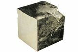 Bargain, Shiny, Natural Pyrite Cube - Navajun, Spain #118322-1